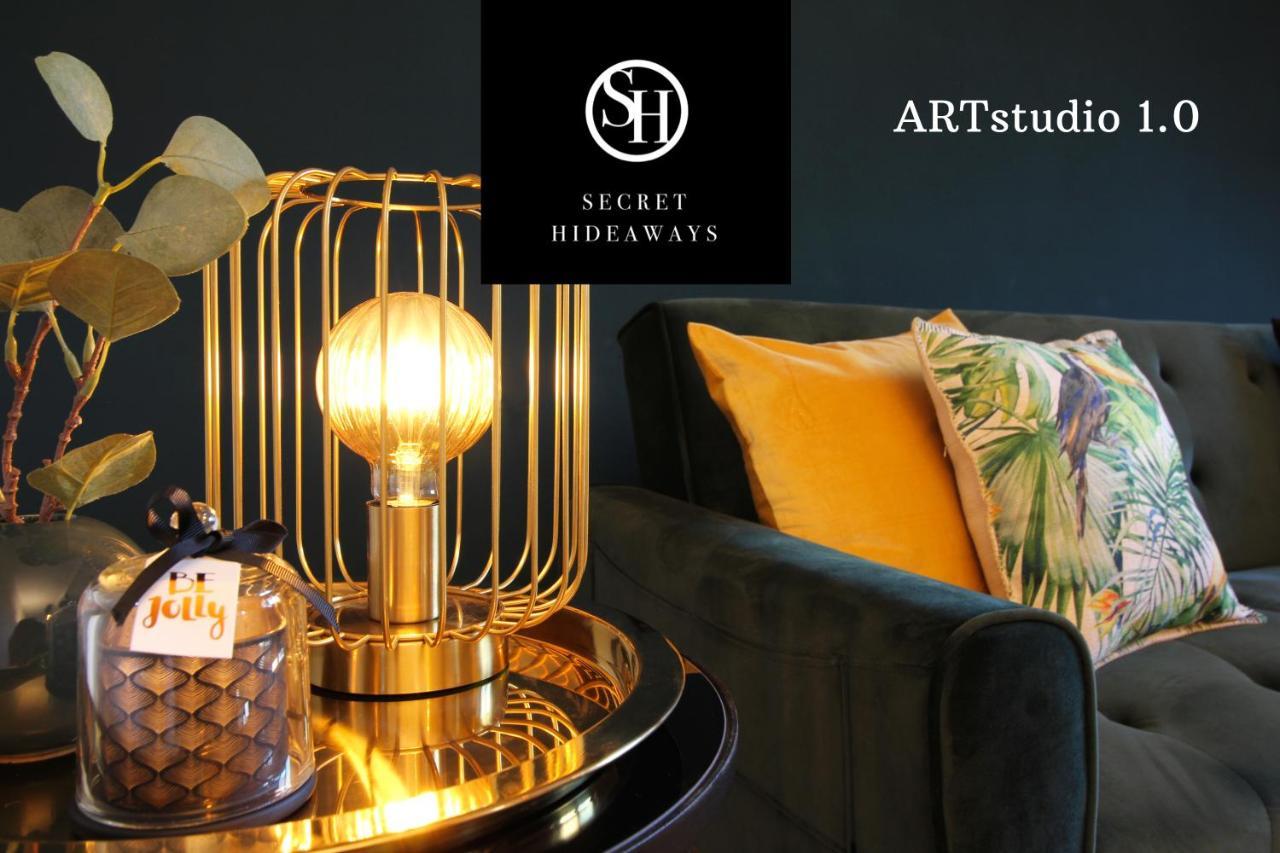 Secret Hideaways Boho Artstudio Mit Smarthome Nahe City L Messe L Hbf Duisburg Eksteriør billede